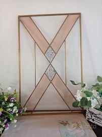 Pannello vetrata liberty stile Tiffany