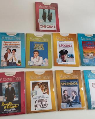 Set 9 DVD Massimo Troisi da collezione, nuovi