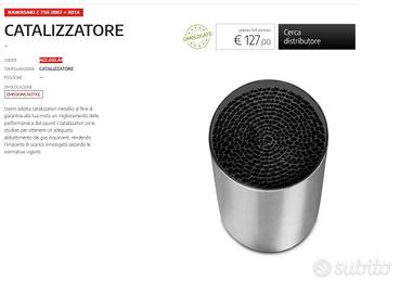 Catalizzatore ME050 Mivv Storm ACC.033.A1 - NUOVO