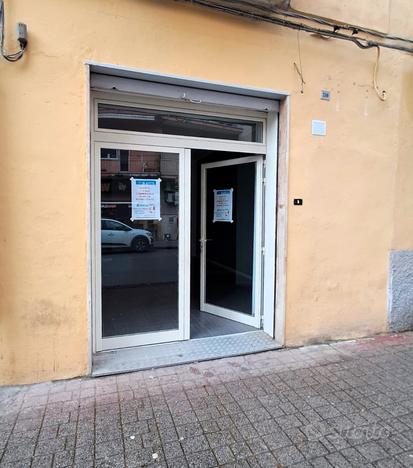 Locale fronte strada su Via Trento