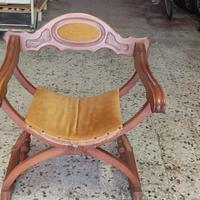 Sedia antica legno