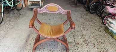 Sedia antica legno