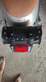 borsa da moto in pelle 