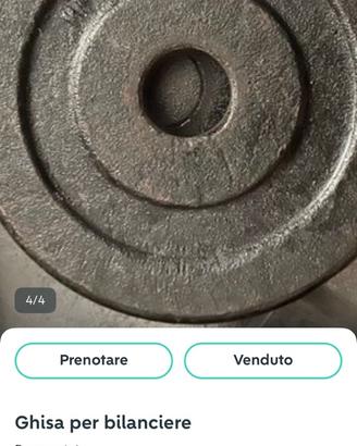 Ghisa per bilanciere