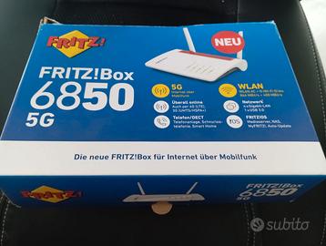 MODEM ROUTER 5G: Fritz!Box 6850 5G