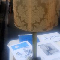 lampada da tavolo art decò 900 in alabastro 