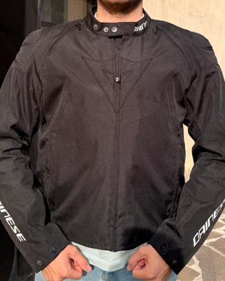 GIACCA MOTO DAINESE AVRO D2 TEX – NERA – TAGLIA 56