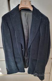 Giacca Blu in velluto a coste