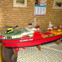 nave r/c sebex one graupner elicottero r/c