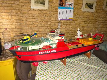 nave r/c sebex one graupner elicottero r/c