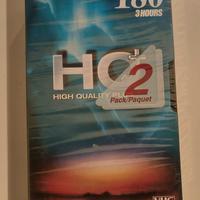 Videocassette HQ nuove della Fuji da 180min
