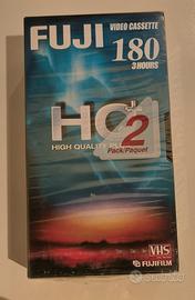 Videocassette HQ nuove della Fuji da 180min