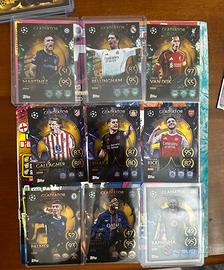 Lotto carte Match Attax Haaland Kane Van Dijk