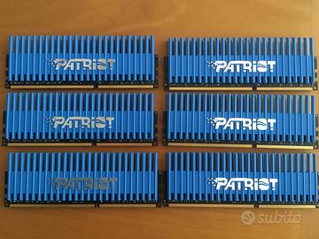 RAM PATRIOT VIPER (6x2GB) DDR 3 1600MHZ