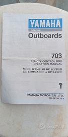Manuale Uso Originale Yamaha 703 Cod :703-28199-33