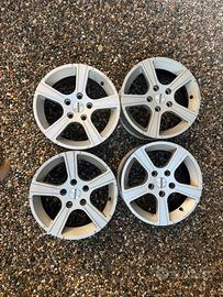 Kit 4 cerchi in lega 15 momo 5x112 6.5Jx15h2