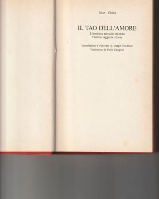IL TAO DELL'AMORE DI JOLAN CHANG ARMONIA SESSUALE
