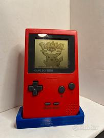 Gameboy pocket rosso Gioco NON incluso