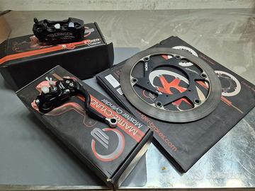Impianto frenante supermoto beringer  per ktm/husk