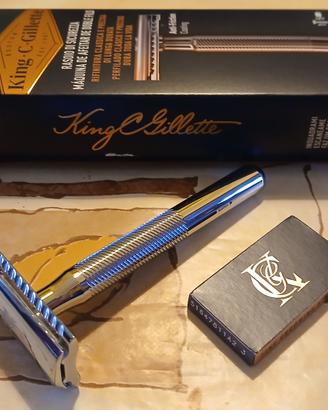 Rasoio di sicurezza Gillette King C NUOVO