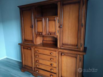 Credenza soggiorno legno massello