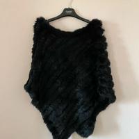 Poncho in pelliccia Stefanel