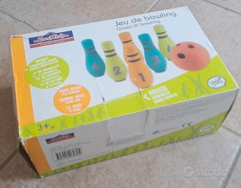 Gioco del bowling per bambini - birilli con palla