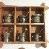mortai in ottone da collezione