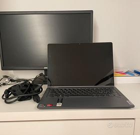 Computer lenovo ideapad 5 + penna per scrivere2in1