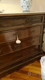 Trittico Como' antico e 2 comodini