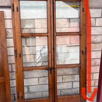 Finestre di legno doppio vetro con oscuranti inter