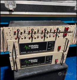 Crossover Finali formula sound outline