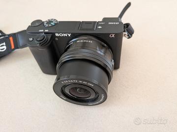 Sony 6400 kit con 16 50 praticamente nuova