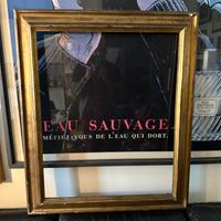 Cornice antica per specchio in legno oro zecchino