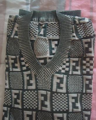Maglione in cotone "FENDI" tg. L
