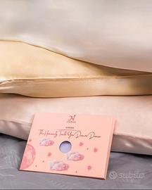 Federa Seta 100% Seta Mulberry Italiana, Colori..