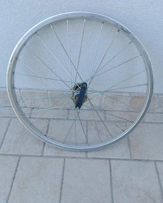 Ruota anteriore raggio 20 con attacco rapido 