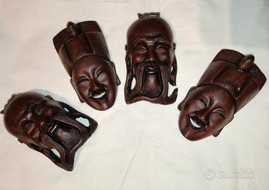 maschere etnia orientale 