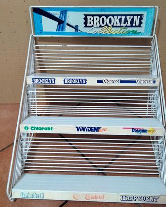 Espositore pubblicitario BROOKLYN anni' 70/ 80 