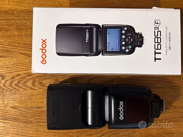 Flash godox TT 685II- Falsh ttl per Fujifilm