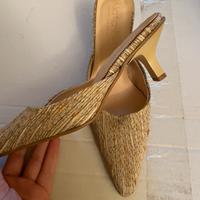 Décolleté con tacco basso vintage