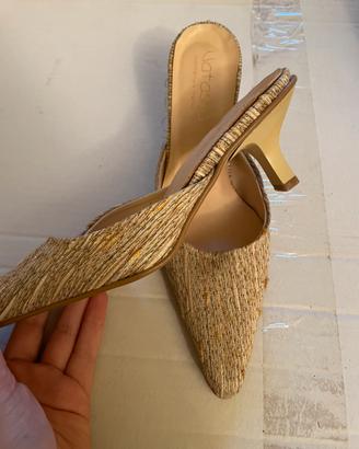 Décolleté con tacco basso vintage