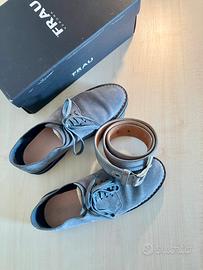 Scarpe  polacchine e cintura Frau taupe 40