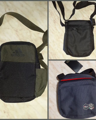 3 Borselli Tracolla anni 2000 Fila Adidas