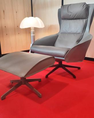 poltrona cab lounge mario bellini per cassina 