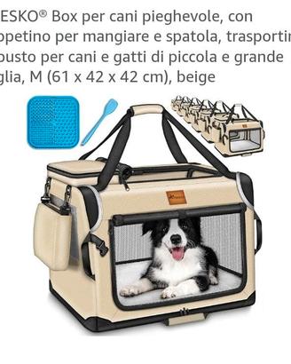 trasportino  grande per cani nuovo mai usato