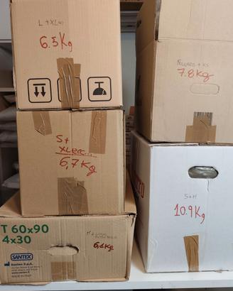 lotto 38 kg vestiti da donna, XS - XXL