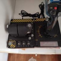 Joystick+Manetta Saitek Flight Simulator