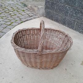 CESTO IN VIMINI VINTAGE