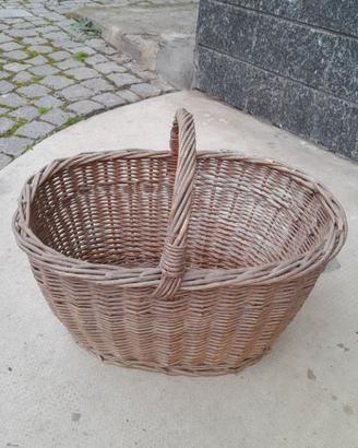 CESTO IN VIMINI VINTAGE